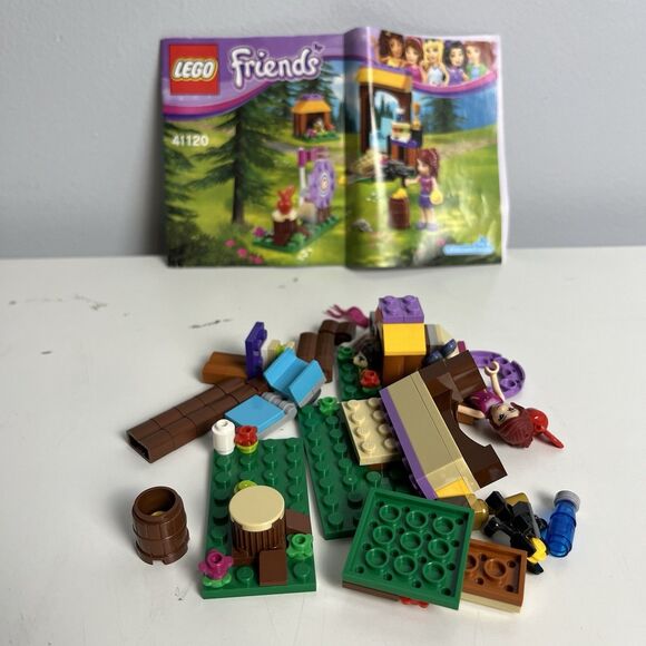 LEGO Friends 41120 - Adventure Camp Archery - Complete w/Manual - Semi-Built - Picture 1 of 4